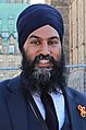Jagmeet Singh at the 2nd National Bike Summit - Ottawa - 2018 (42481105871) (cropped v2)