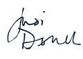 Judi Dench Signature