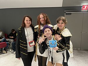 KPDH cosplay at a singalong screening in Hamburg