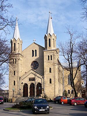 Katowice - Kościół ewangelicko-augsburski - front