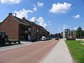 Leliestraat Sint-Katelijne-Waver, kijkrichting Mechelen