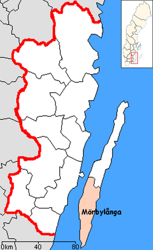 Mörbylånga Municipality in Kalmar County.png