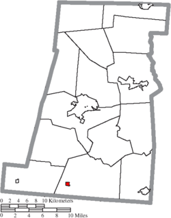 Location of Midway in Madison County