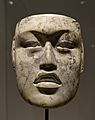 Mask, Gulf Coast Olmec culture, Rio Pesquero, Veracruz state, Middle Formative period, c. 900-500 BC, jadeite - Dallas Museum of Art - DSC04570