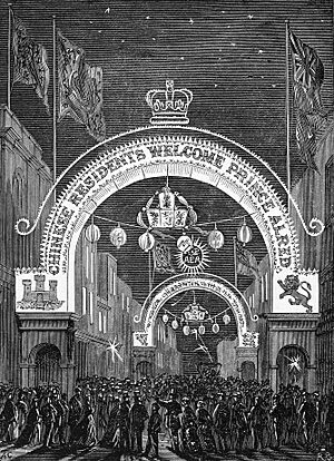Melbourne Chinatown 1867