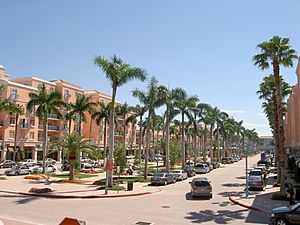 Mizner Park is a downtown attraction in Boca Raton.