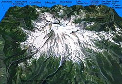 Mount Rainier 3D version 1