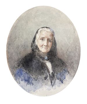 Mrs Harriet O'Hagan Osborne (1830-1921), Artist and her Sister P4045.jpg
