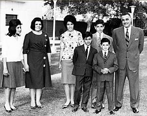 Nasser's family