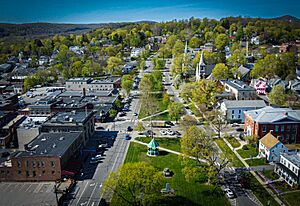 New Milford, CT Town Green