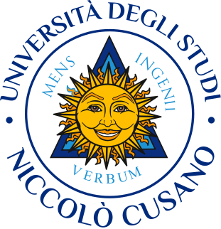 Niccolò Cusano University seal