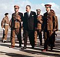 Nimeiry, Nasser and Gaddafi, 1969
