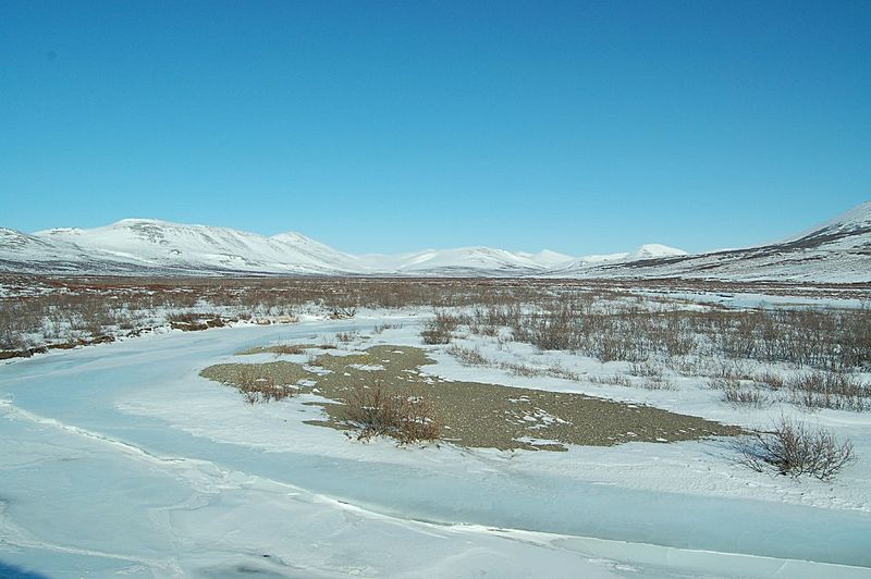 Nome river valley