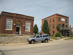 Orangeville Il People's State Bank and Central House2
