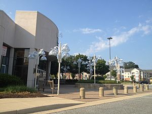 The Owings Mills Mall in 2012. The mall was demolished in 2017 and the Mill Station open air mall exists in its place.