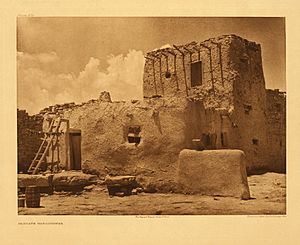 Paguate watchtower, circa 1925