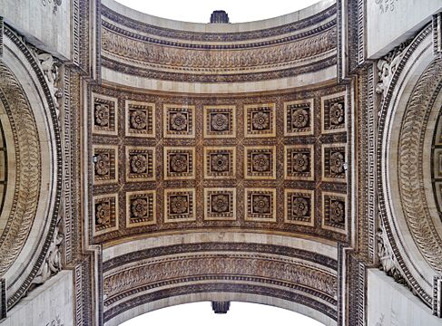 Paris Arc de Triomphe de l'Étoile Bogen 3