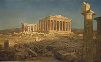 Parthenon (1871) Frederic Edwin Church
