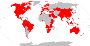 Pizza Hut locations world map