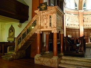 Pulpit, St. Cuthbert's Kirk, Edinburgh