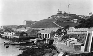 R N Signal Station at Mount Wise Devonport Plymouth