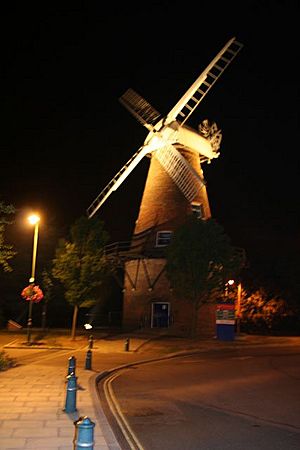Rayleigh Windmill at night