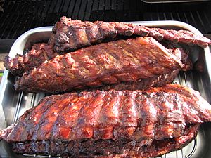 Ribs from the pit