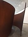 Richard Serra Bilbao Guggenheim detail from Matter of Time