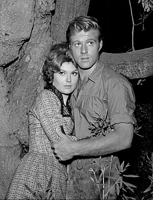 Robert Redford Patricia Blair The Virginian 1964