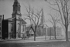 Salem square-Worcester Massachusetts 1895c