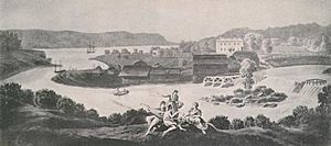 Saw Mill River in Yonkers 1784