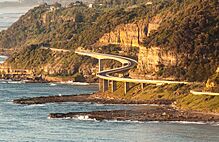 Sea Cliff Bridge, Wollongong, NSW