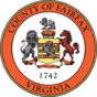 Official seal of Fairfax County