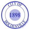 Official seal of Holdenville, Oklahoma
