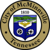 Official seal of McMinnville, Tennessee