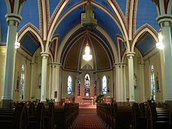 St. James Basilica (Jamestown, ND) interior 1