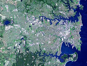 Parramatta River is located in Sydney, Australia