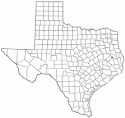 Location of Diboll, Texas