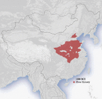 Territories of Dynasties in China