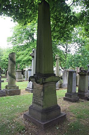 The Bannerman grave, Grange Cemetery