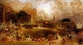 The Destruction of Corinth by Thomas Allom