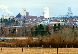 View of Timmins