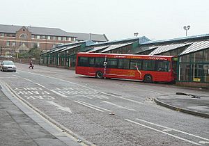 Trent Barton bus Calverton Connection in Victoria Bus Station Nottingham East Midlands 8 March 2009
