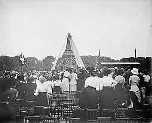 Unveiling Confederate Monument, Arlington