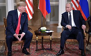 Vladimir Putin & Donald Trump in Helsinki, 16 July 2018 (2)