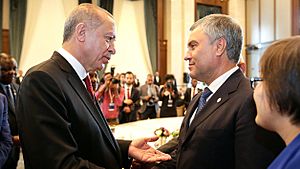 Volodin with Erdoğan