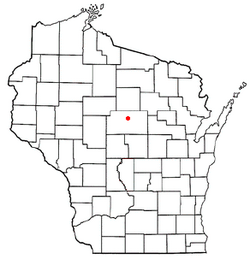 Location of Stettin, Wisconsin