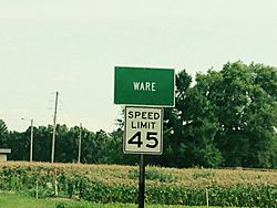 Highway 3 sign