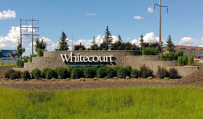 Whitecourt Entrance Feature
