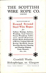 Wire Rope Co catalogue inside cover